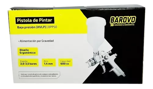 Pistola De Pintar Soplete Por Gravedad Profesional.