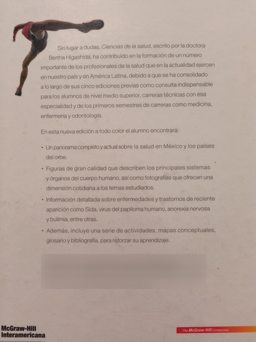 Ciencias De La Salud Bertha Higashida 6a Ed 2008 (Usado)