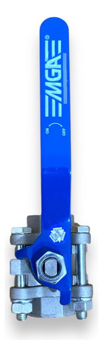 Válvula De Esfera Tripartida 1 Polegada Pr Inox Mga