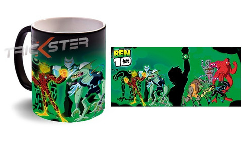 Ben 10 Cartoon Serie Regalo Taza Magica Personalizada