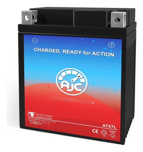 Ajc Bateria Para Can-am Ds Atv Battery