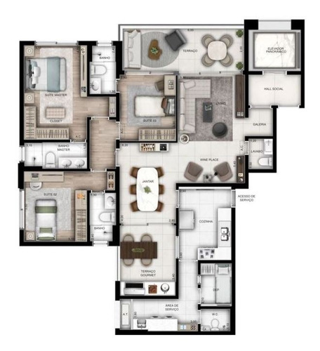 Imagem 12 de 13 de Apartamento À Venda No Bairro Vila Mariana - São Paulo/sp - O-17942-29799