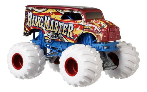 Hot Wheels Monster Trucks Escala 1:24 De Anillo Master