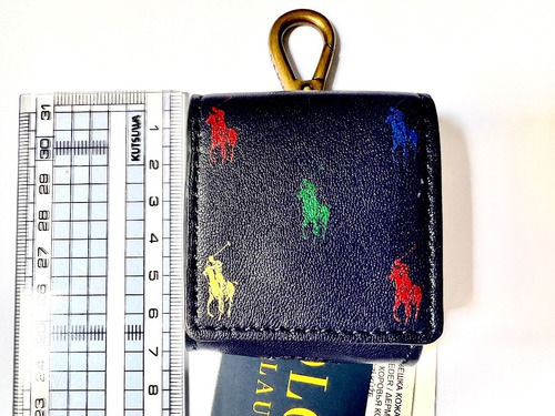 Estojo Em Couro Para Airpod Apple - Polo Ralph Lauren