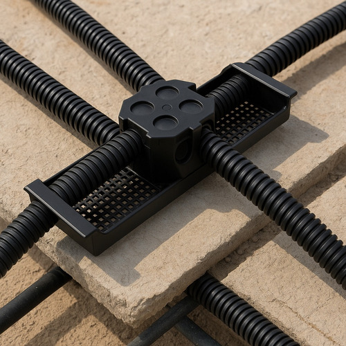 Duto Eletroduto Reforçado 4pol 100mm Rolo C/ 10 Metros Preto