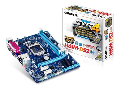 Placa base Gigabyte H61m-DS2