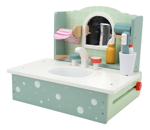 Accesorios De Belleza Para Niños, Mesa, Lavabo, Juguetes De