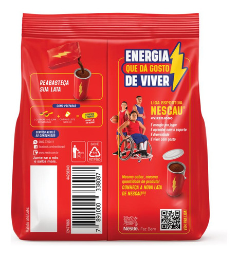 Achocolatado Pó Nescau Pacote 550g