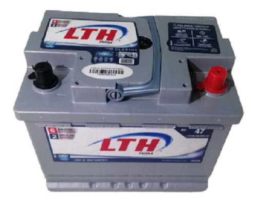 Batería De Gel Lth Agm Para Peugeot 308 Rc Mod 07-14