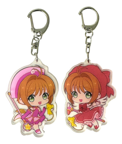 Llavero De Acrilico - Estilo Sakura Card Captor Elige Modelo