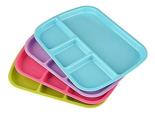 Juego De Cena Para Niños Apto Microondas Colores Mixtos