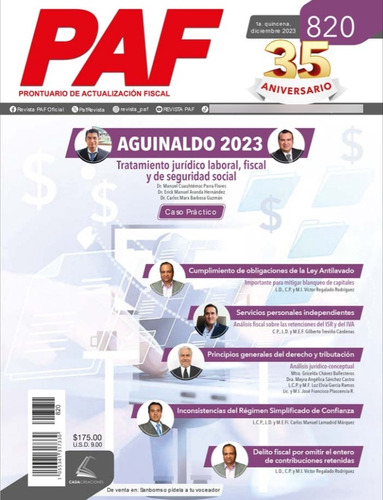 Revista Paf 820
