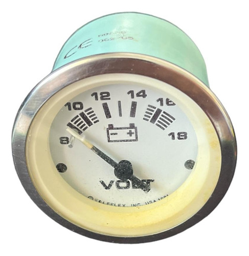 Reloj Voltímetro Marino Calibre 8-18 (Usado)