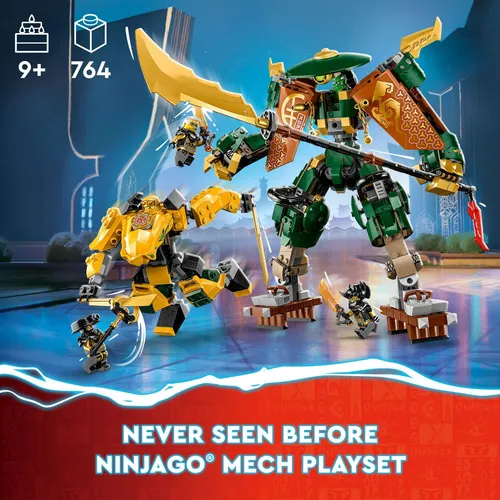 Set De Juguetes De Construcción Lego Ninjago El Equipo Ninja