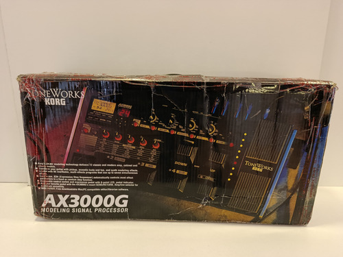 Pedalera Korg Ax 3000g Toneworks Outlet Negro (Usado)