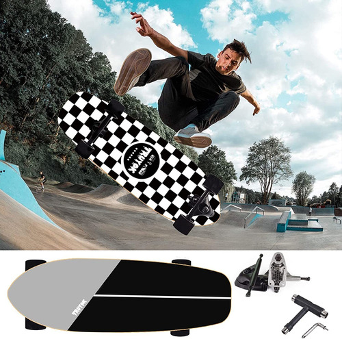 Cruiser Surf Skate Skateboards Deck For Beginner Complete Sk