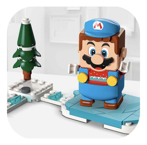 Lego Super Mario Ice Mario Power Up Y Pentaro Challenge, De