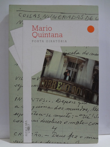 Livro Porta Giratória Mario Quintana