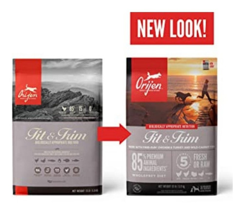 Imagen 2 de 3 de Orijen Fit & Trim Perro 11.3kg Ms