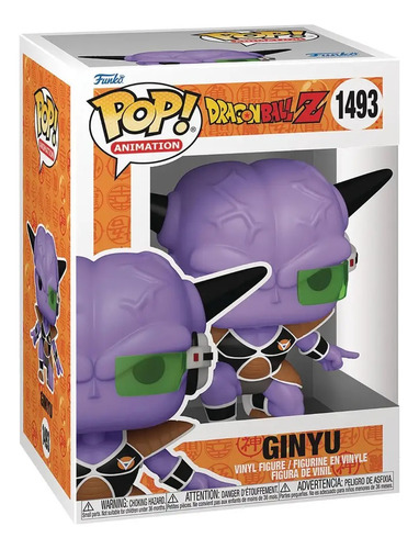 Funko Pop! Dbz Fuerzas Especiales - Capitan Ginyu #1493