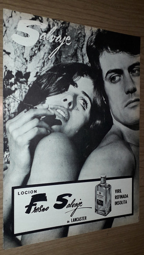 P116 Clipping Publicidad Locion Lancaster Fresno Año 1970 (Usado)