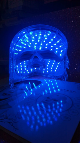 Máscara Led Facial + Sérum Antiage