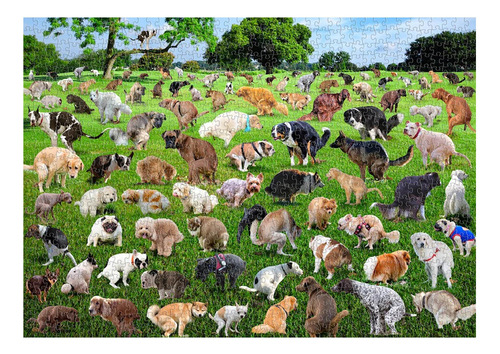 Pizarra Puzzle 1000 Realike Gift, 70 X 50 Cm, Color Azul, Co