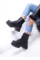 Comprar  Zapatos Mujer Borcegos Botas Botineta Cuero Alpino Elástico