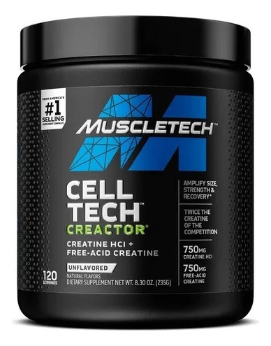 Creatina Creactor De Muscletech Hcl Creatina Cell Tech