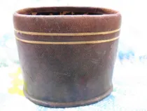 Comprar Retro Virales: Viejo Porta Cerillos Fosforos Forro Cuero