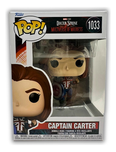 Figura De Acción Funko Capitana Carter Multiverse Of Madness