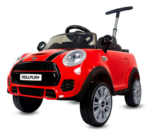 Pushcar Minicooper Carro Rosado Niño Prinsel (ref:prin1683)