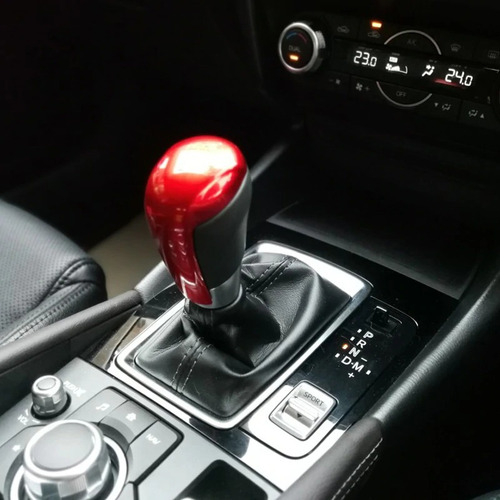 Embellecedor Palanca Mazda 2 3 6 Cx3 Cx5 2015-19 Rojo Speed