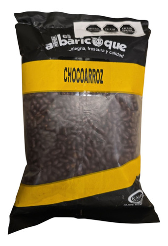 Arroz Inflado Cubiertos De Chocolate Vegano Kosher 400g