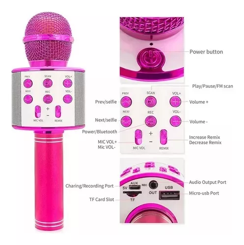 Micrófono del teléfono móvil micrófono Bluetooth inalámbrico micrófono Kge  micrófono del teléfono móvil micrófono Bluetooth, Moda de Mujer
