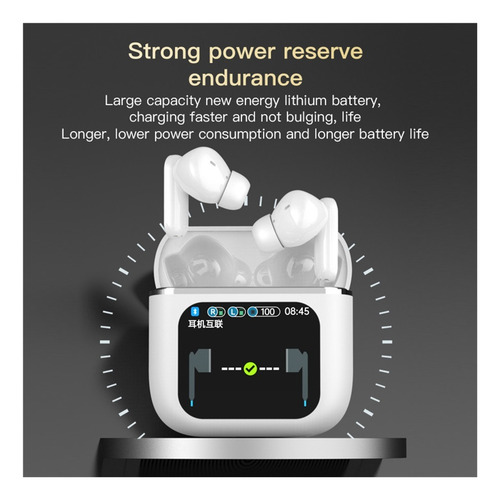 Auricular Bluetooth Táctil Con Cancelación De Ruido Tws