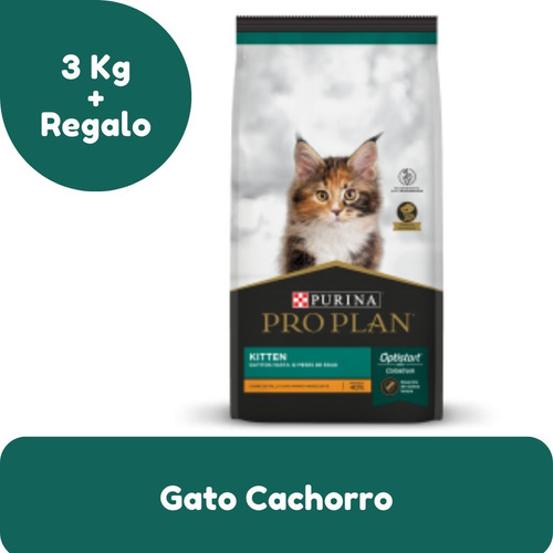 Alimento Pro Plan Kitten  3kg + Regalo 