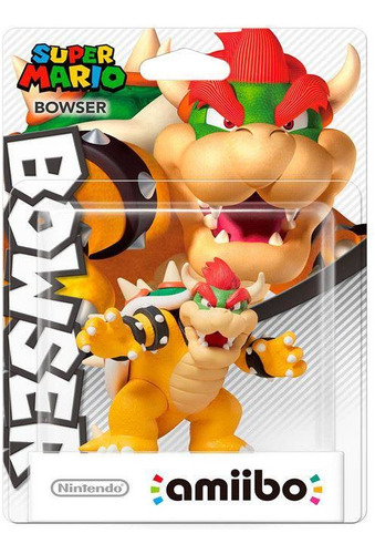 Amiibo Bowser Serie Super Mario Nuevo Y Sellado