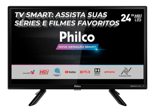 Imagem 4 de 6 de Tv Smart Digital 12v 24 Pol 12 Volts Usb Para Caminhão Barco