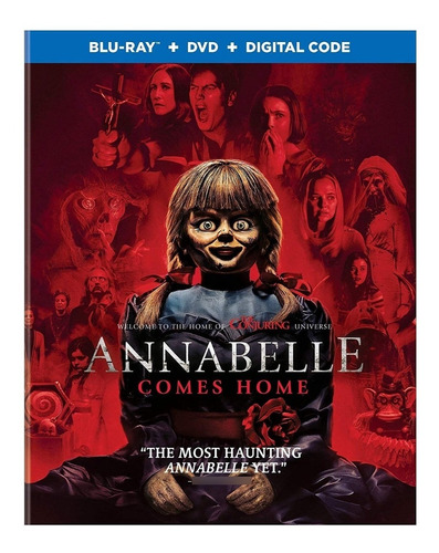 Blu-ray + Dvd Annabelle Comes Home Annabelle 3 Viene A Casa
