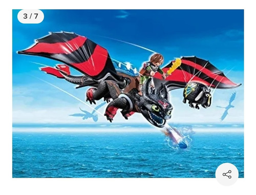 Playmobil 70727 Carrera De Dragones Hipo Y Chimuelo Dragons | Envío gratis