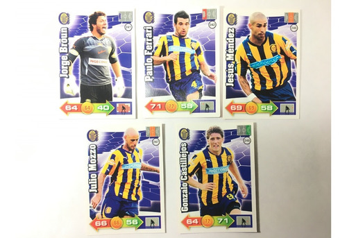 Cartas Jugadores Rosario Central 2012 X Unidad