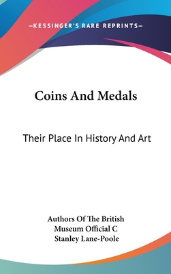 Libro Coins And Medals: Their Place In History And Art - ...