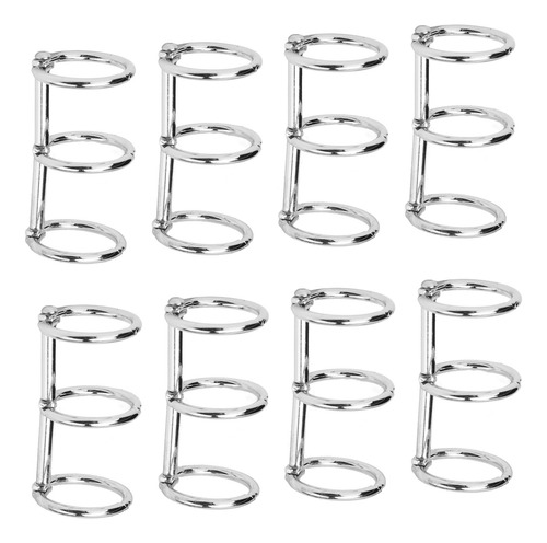 Anillos De Carpeta Reutilizables 3 Orificios De Metal