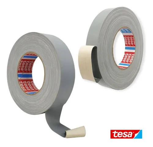 Cinta adhesiva Premium 4657, tela acrílica, 30 mm x 50 m, Tesa