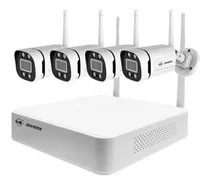 Comprar Kit 4 Camaras Wifi  Nvr Inalambrico 1080p + Dd 1tb Jovision