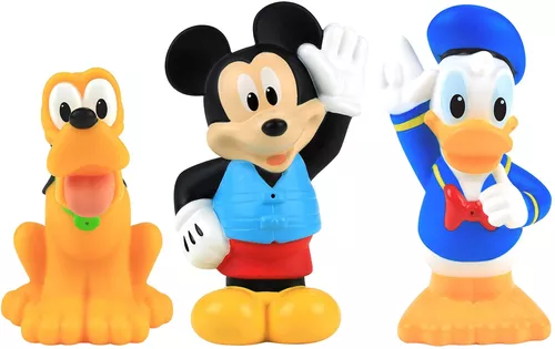 Mickey Mouse Juguetes Baño Pato Donald Pluto Ducha Agua