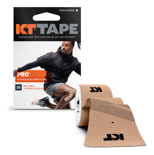 Kt Tape, Pro - Cinta Deportiva Sinttica De Kinesiologa, 20 U