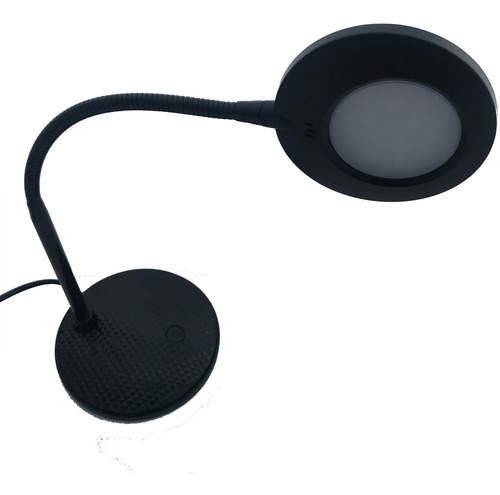 Imagen 2 de 5 de Lámpara Escritorio Integra Flexible Con Base Negro Led