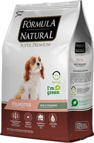 Fórmula Natural Super Premium Filhotes Porte Pequeno 7kg